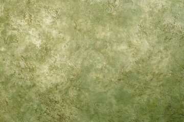 Obraz premium Smooth olive green plaster wall texture with subtle tonal variation.
