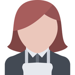 Woman in Apron