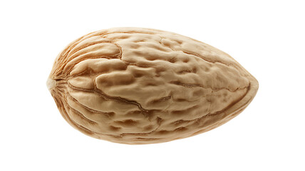 Obraz premium Almond's textured detail, isolated on transparent background