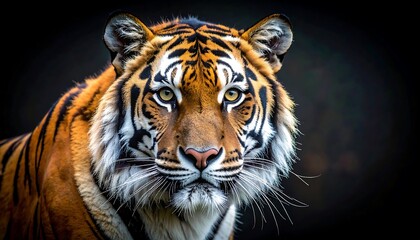 Fototapeta premium Close-up portrait of a tiger.