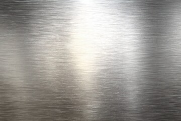 Soft brushed metal texture with even silver finish.