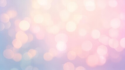 Obraz premium Pastel bokeh background