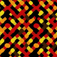 Seamless Authentic African Ankara Design (tileable) - Image 7 of 8 - 8192 x 8192 67MP - Created with AI