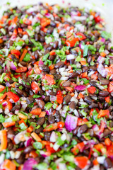 Refreshing Cold Black Bean Salad