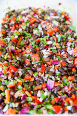 Refreshing Cold Black Bean Salad