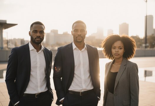Professional team of diverse transport planners discussing eco-friendly routes