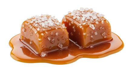 Isolated Salted Caramel