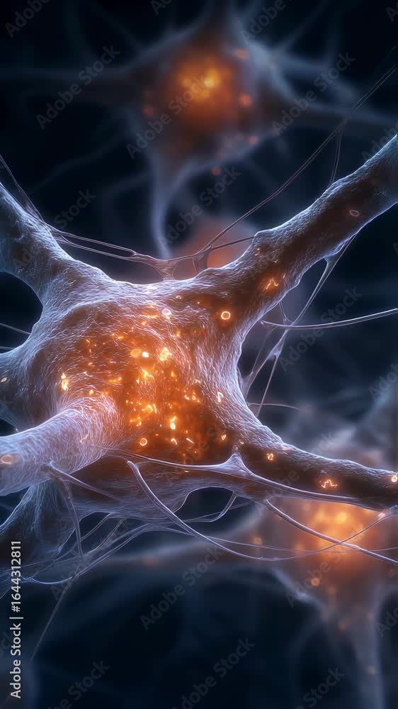 Poster dynamic footage capturing cellular interaction as fresh marrow colonies establish in bone microenvir