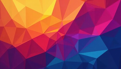 Fototapeta premium Complex geometric shapes forming a dynamic background, abstract background, decorative