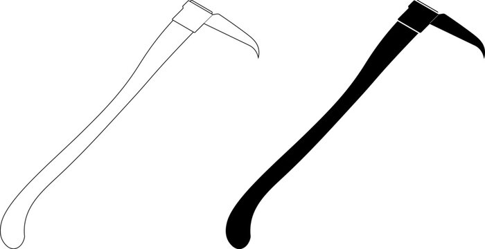 pickaroon or picaroon icon set