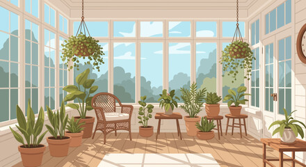 Obraz premium interior of a hotel room