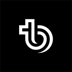 A bold "TB/BT Monogram" logo. This modern design features a stylized 'T' and 'B' cleverly integrated with sleek, flowing lines, conveying innovation and elegant fluidity.