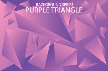abstract purple triangle geometric background