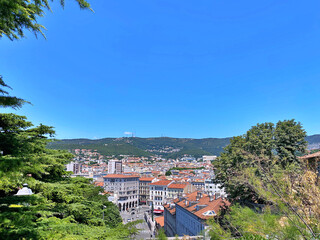 Panoramic View over Trieste, Italy