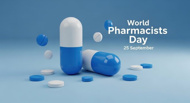 World Pharmacists Day celebration on September 25 highlighting the importance of pharmacists in healthcare and medicine