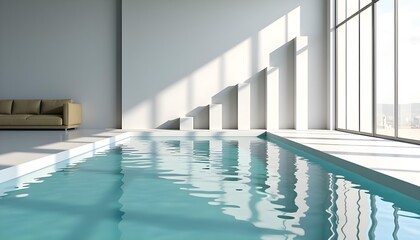 Obraz premium Mirrored Milestones: The Calm Pond of SDXL's Dynamic Growth