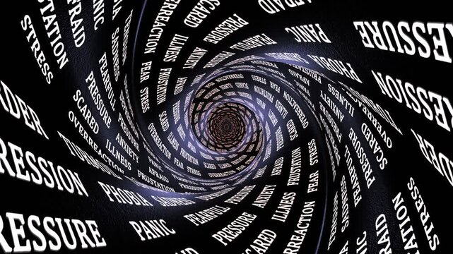 ANXIETY Keywords Animation, Background, Loop
