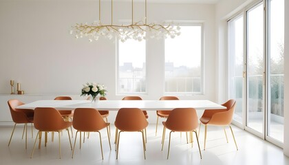 Photo interior modern design room 3d illustration
