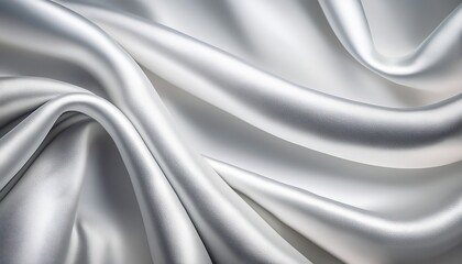 white gray satin texture that is white silver fabric silk background with beautiful soft blur pattern natural
