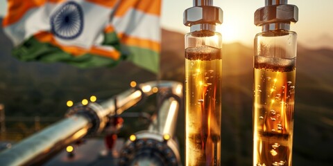 India importing russian oil avoiding sanctions and tariffs at sunset