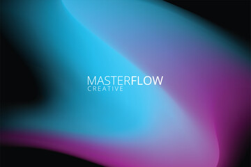 2026, Trendy and modern gradient fluid wave background