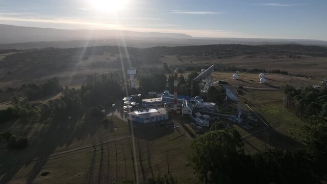 Antenas Parabolicas en las sierras
