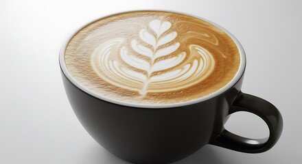 Latte Art Perfection: A Coffee Break Elegance