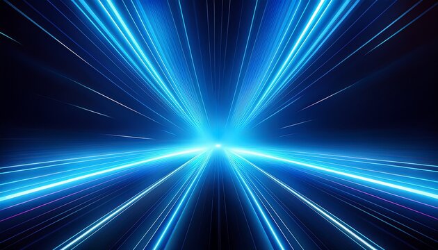 beam neon rays comet glowing blur ai generated line background ho glowing blue lines futuristic abstract illumination abstract neon light gaming background flash laser future laser lights ray event - Powered by Adobe