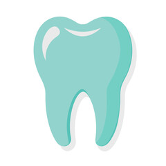 Obraz premium vector tooth icon