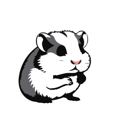 Syrian Hamster Illustration