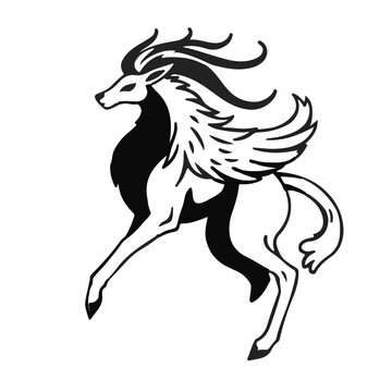 Silken Windhound Outline