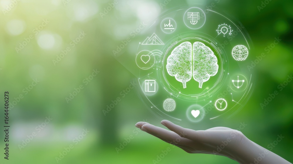 Poster empowering the mind nurturing knowledge learning and cognitive development through a balanced sustai