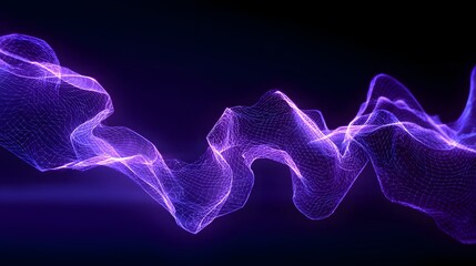 Abstract purple network design.