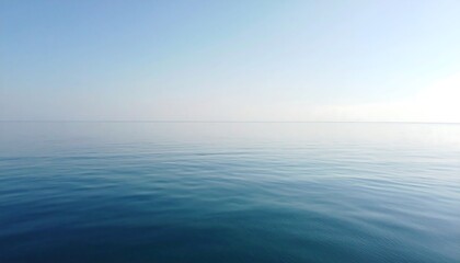 Obraz premium Calm, serene ocean vista