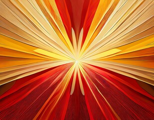 Obraz premium yellow red and beige colour burst generative ai composite