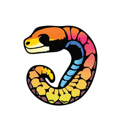 Fototapeta premium Rainbow Boa