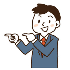 制服を着た学生表情