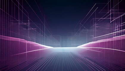 modern digital abstract 3d background can be used in the description of network abilities technological processes digital storages science education etc copy space based on generative ai