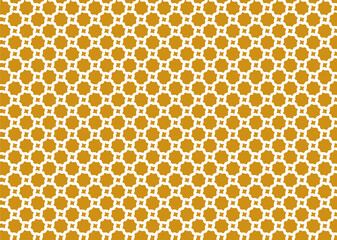 幾何学的なタイル模様 背景 2色