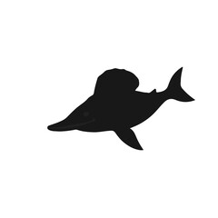 Black Paddlefish Icon
