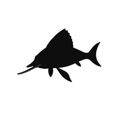 Black Paddlefish Creature