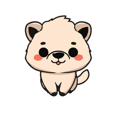 Black Poodle Illustration
