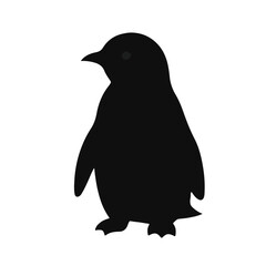 Black Penguin Animal Symbol