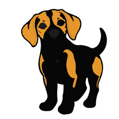 Pocket Beagle Illustration