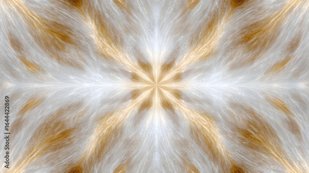 Poster abstract pattern with radiating light and gentle textures.
