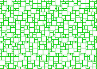 幾何学的なタイル模様 背景 2色