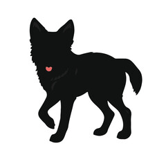 Black Mongrel Animal