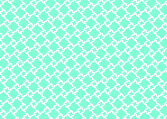 幾何学的なタイル模様 背景 2色