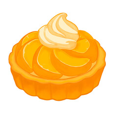 Pie orange