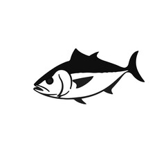 Monochrome Tuna Icon